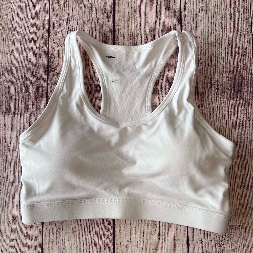 White‎ Sports Bra Medium NWOT